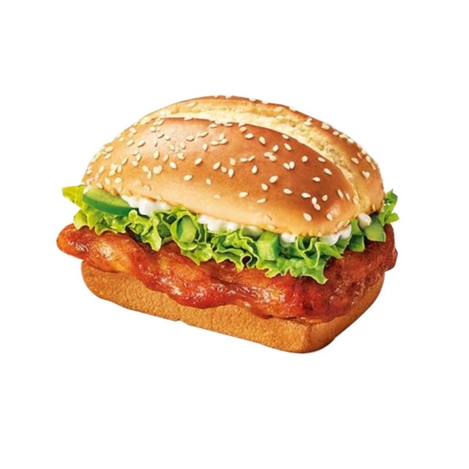 奥尔良烤鸡腿堡