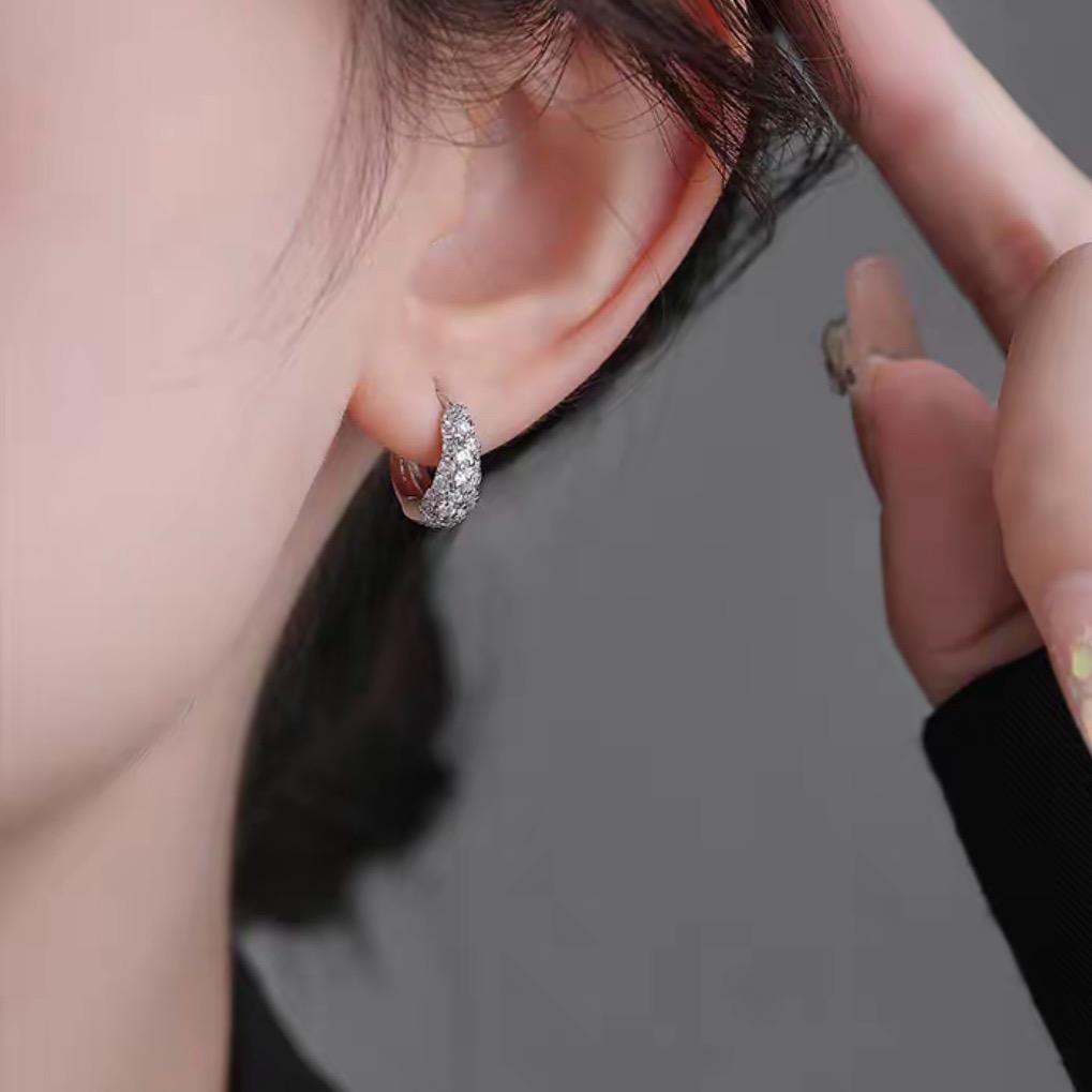 鹭鹭无耳洞耳夹