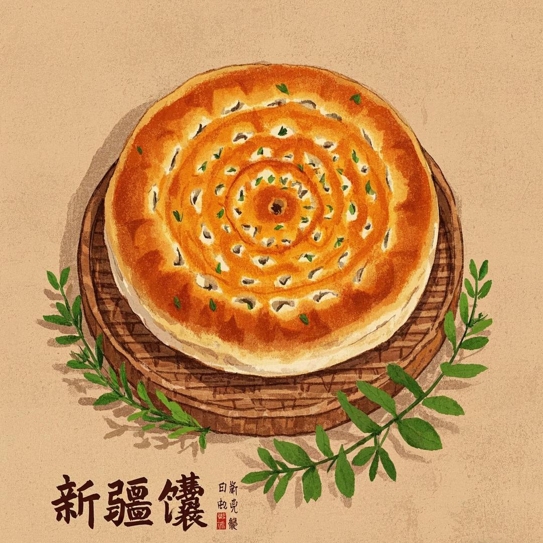 新疆手工馕