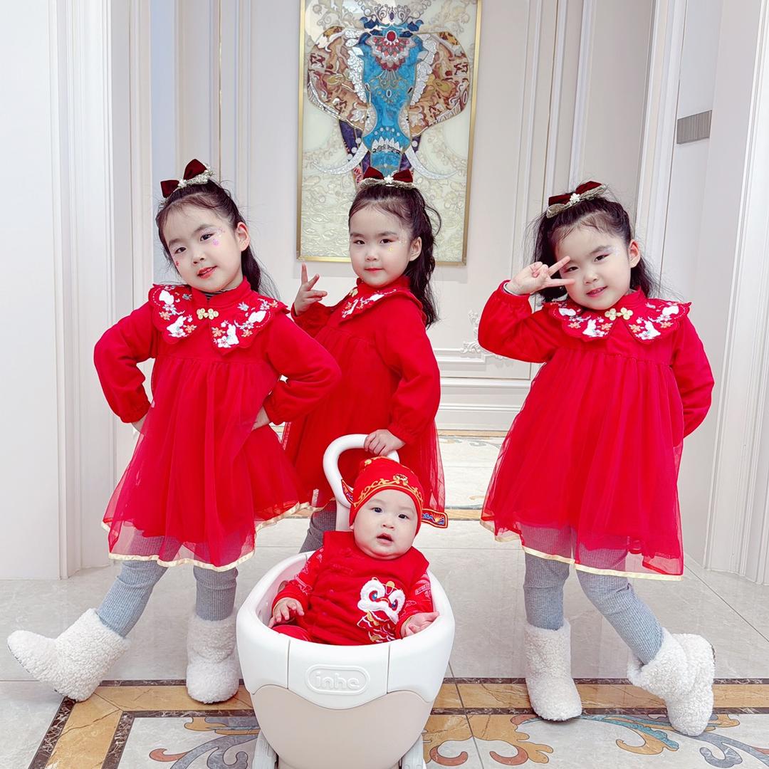 三千金成长记-26号新年亲子装@抖音