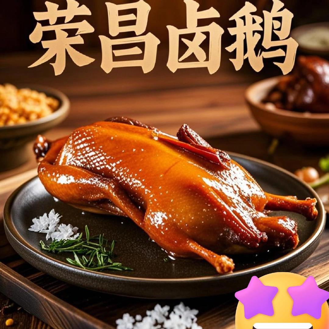 荣昌非遗传承卤鹅
