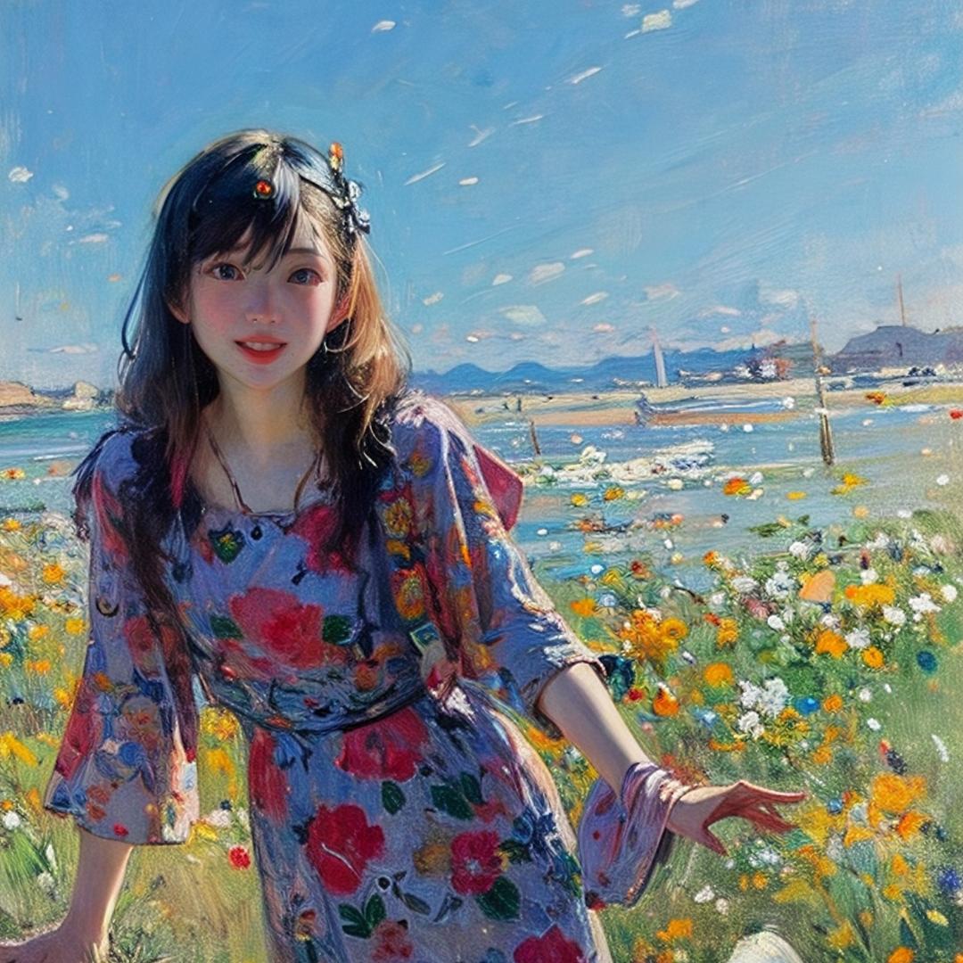 羊毛卷姑娘