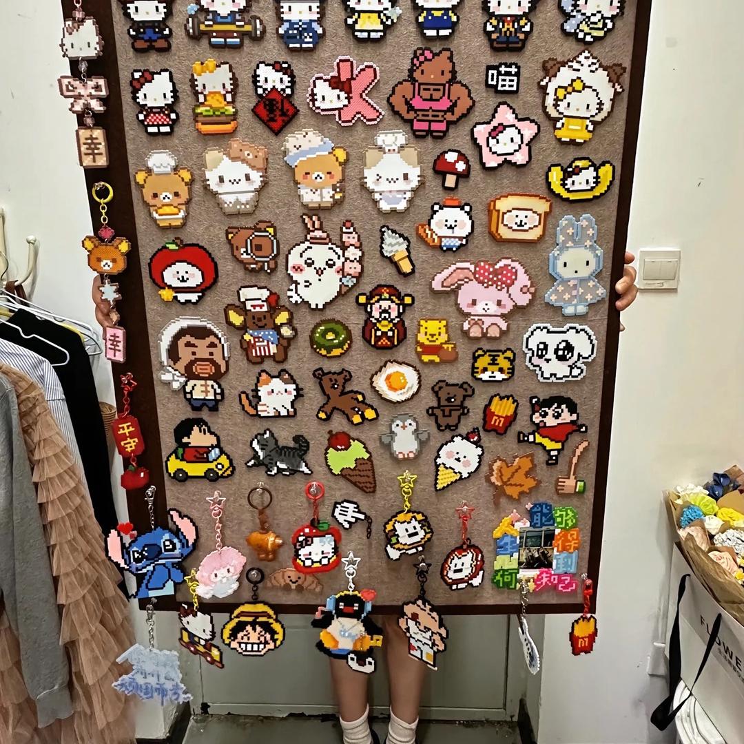 萌豆造物社（拼豆接单板）