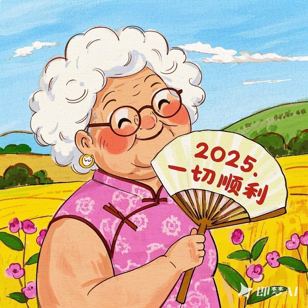 治愈系花婆婆