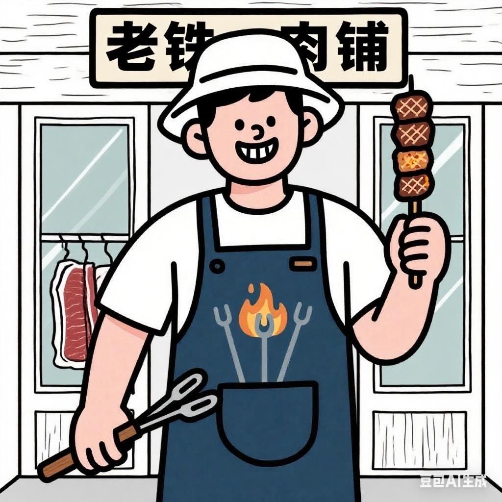 卖烤肉的铁哥