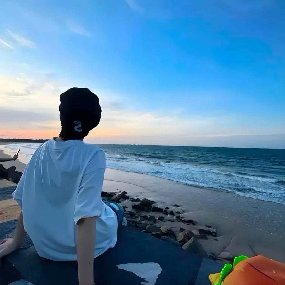 一个努力的小孩