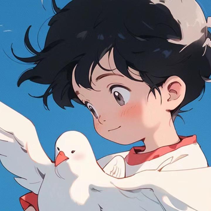 孤独的男孩。