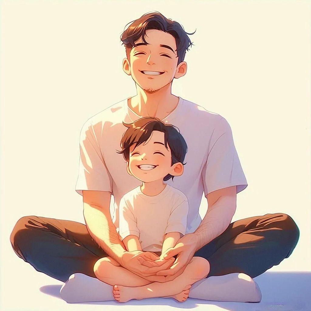《爸，我比你高了》
