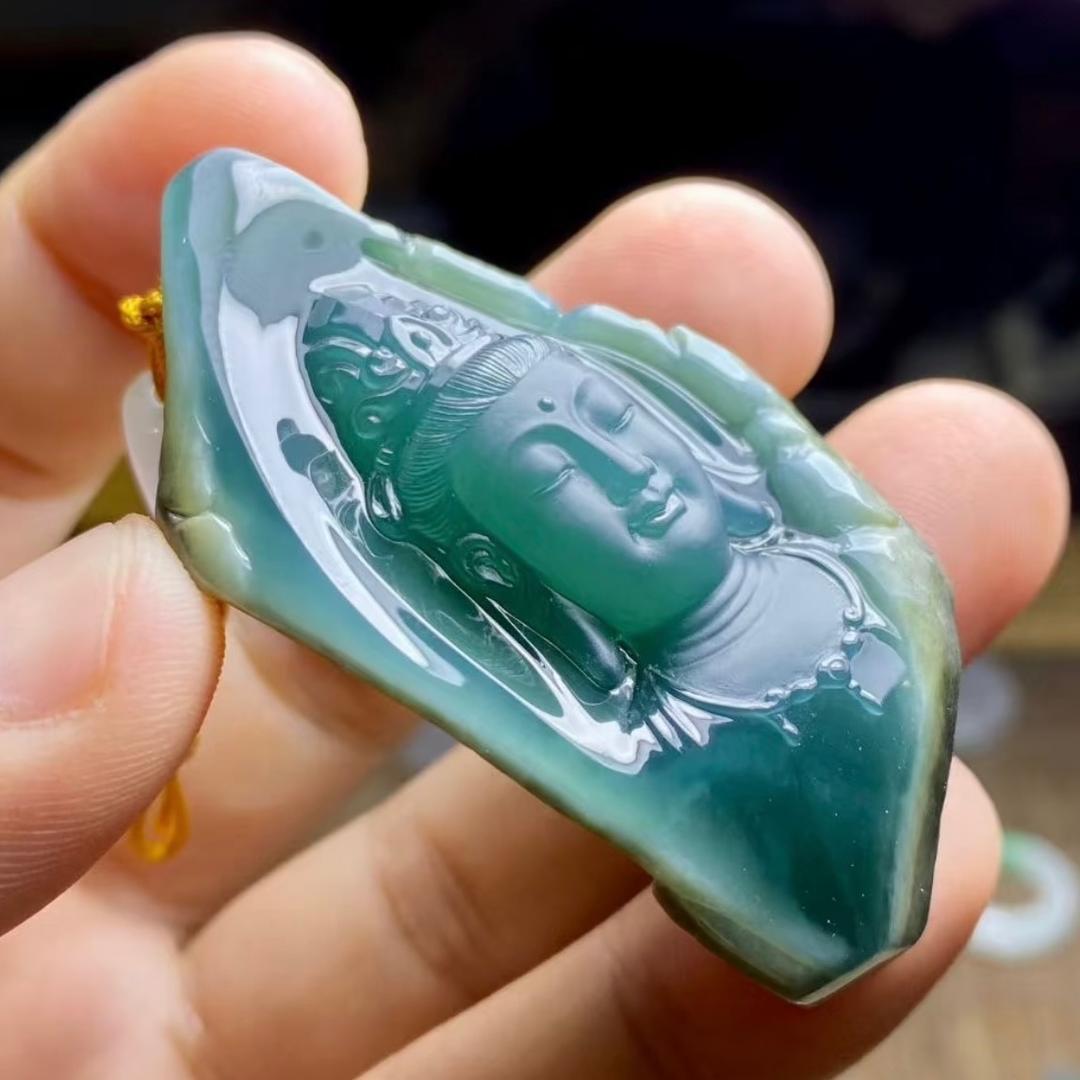 遇缘翡翠孤品特色料定制