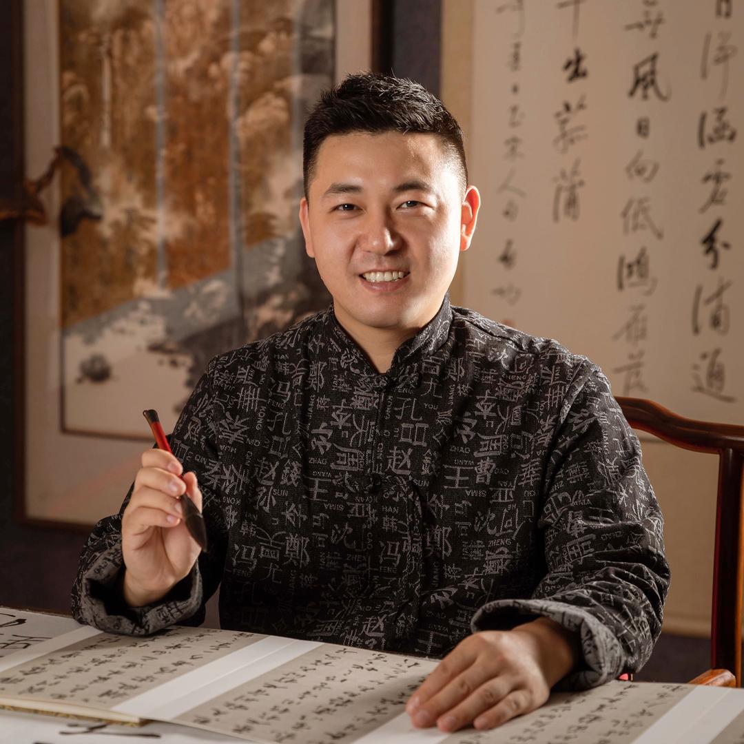 中国小启功 解夫强
