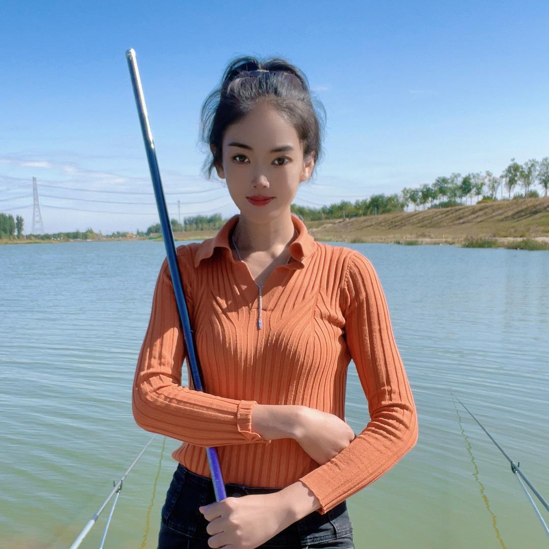 丸子姐钓鱼