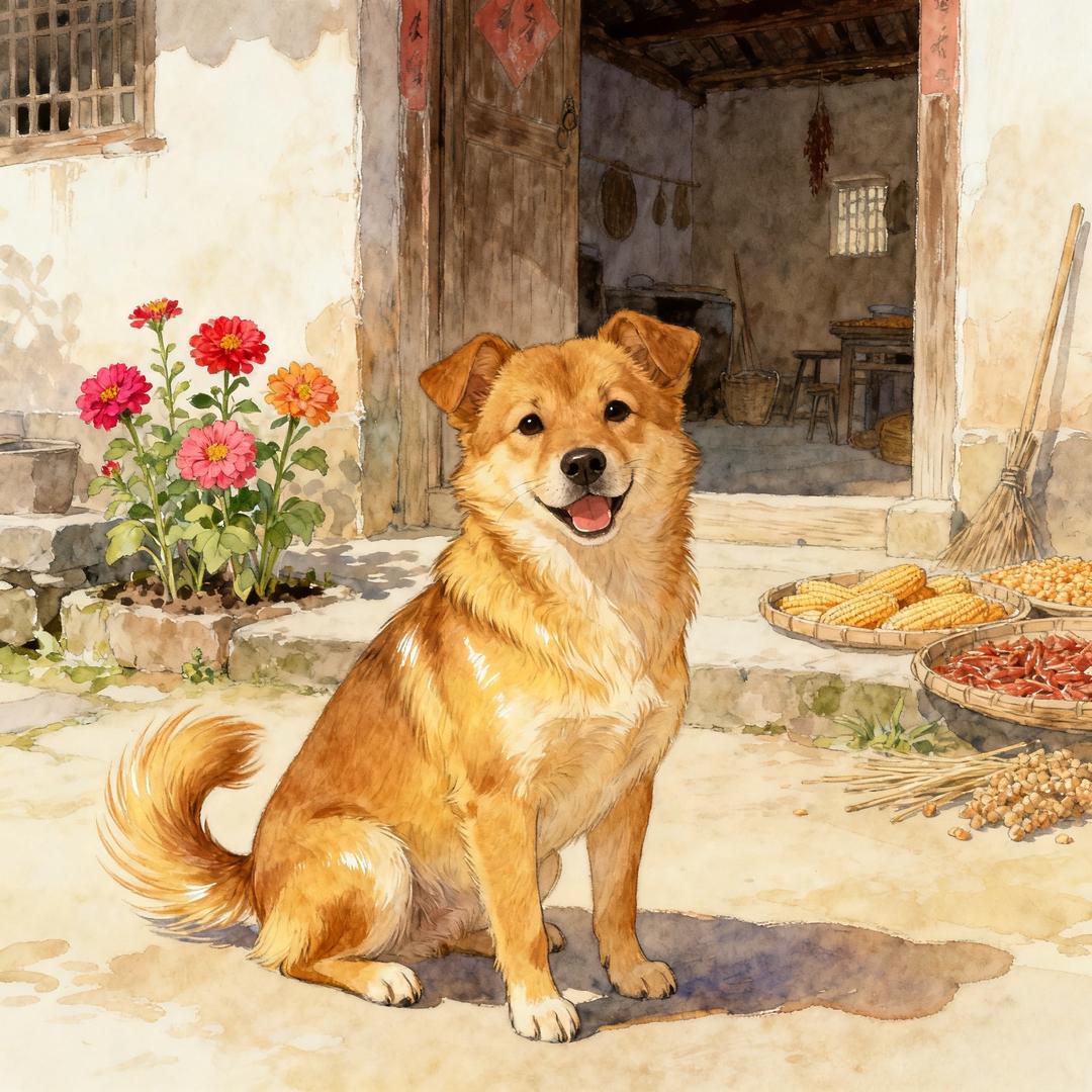 小陈家的中华田园犬