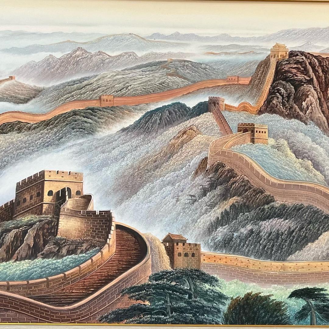 志斌长城刀画