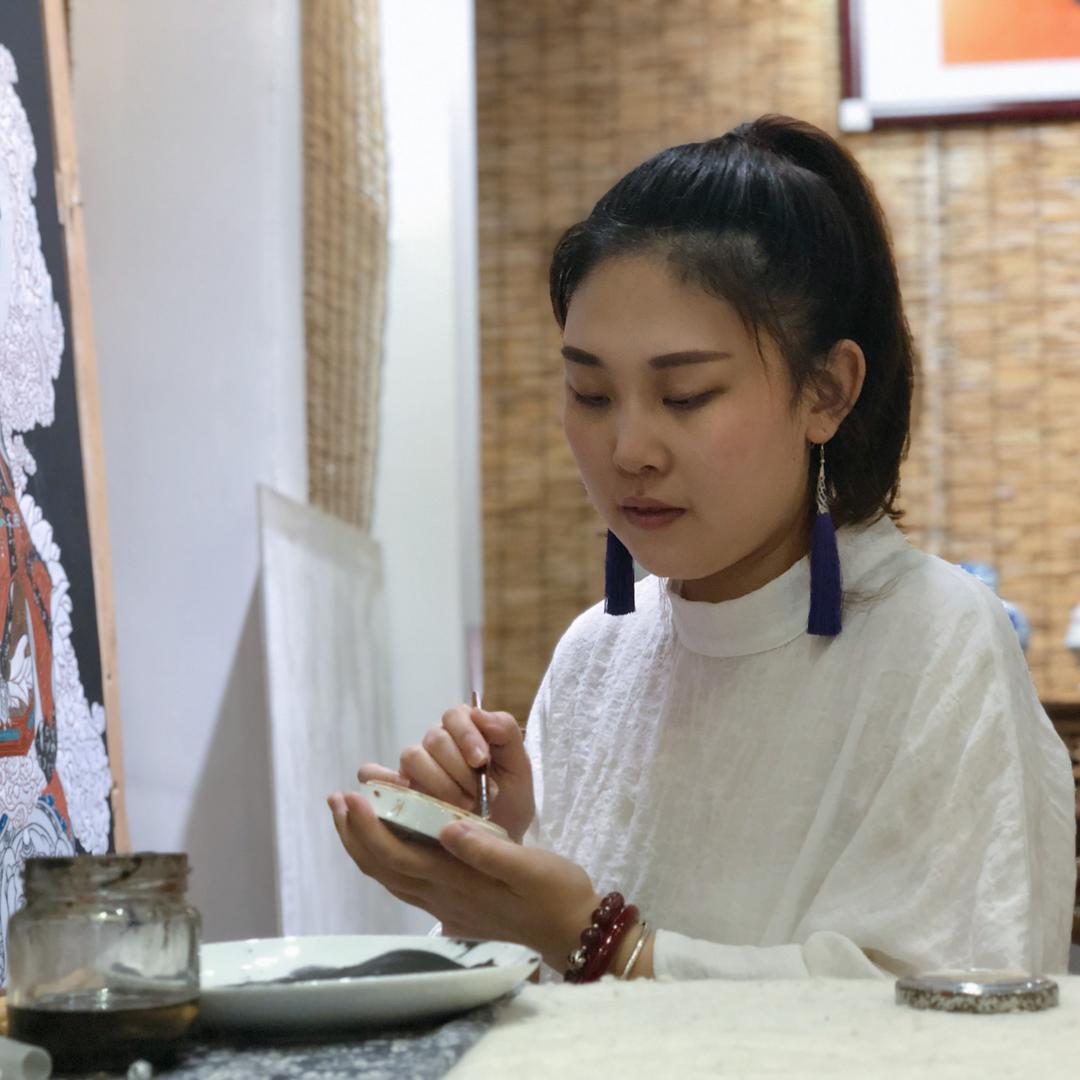 景德镇慧颍堂陶瓷非遗传承人