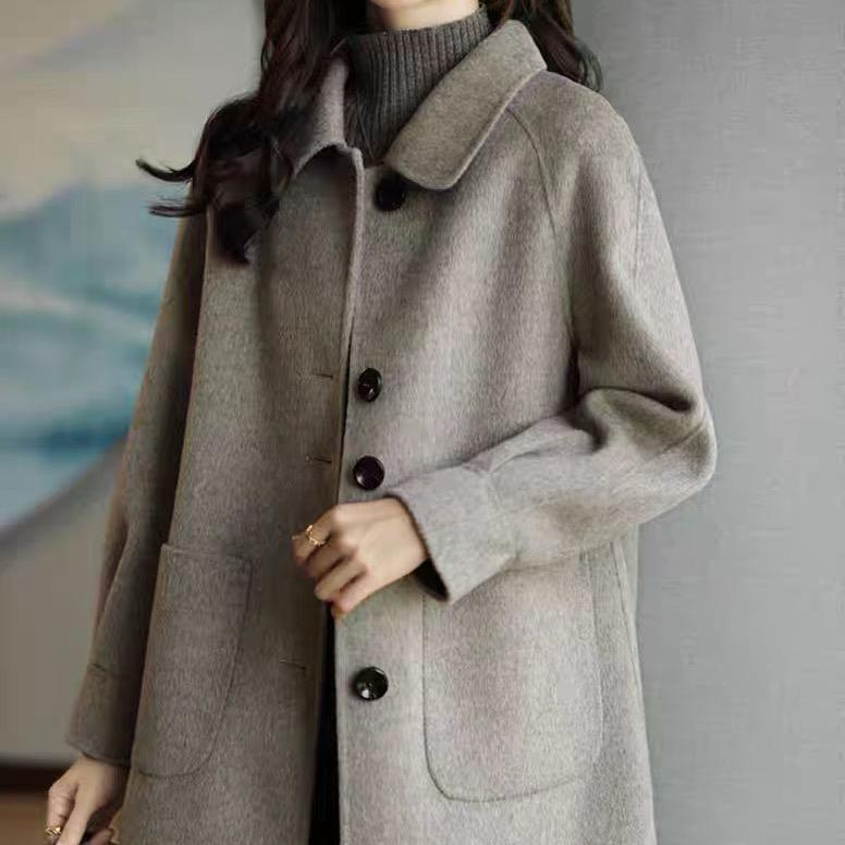 暖绒羊毛大衣