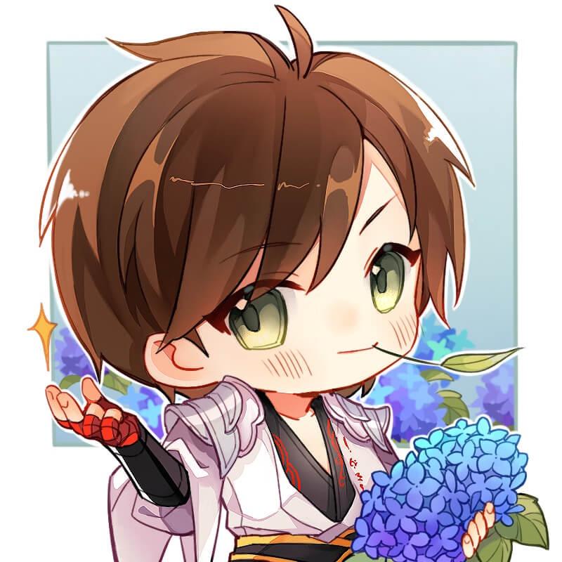 ༺墨  白༻