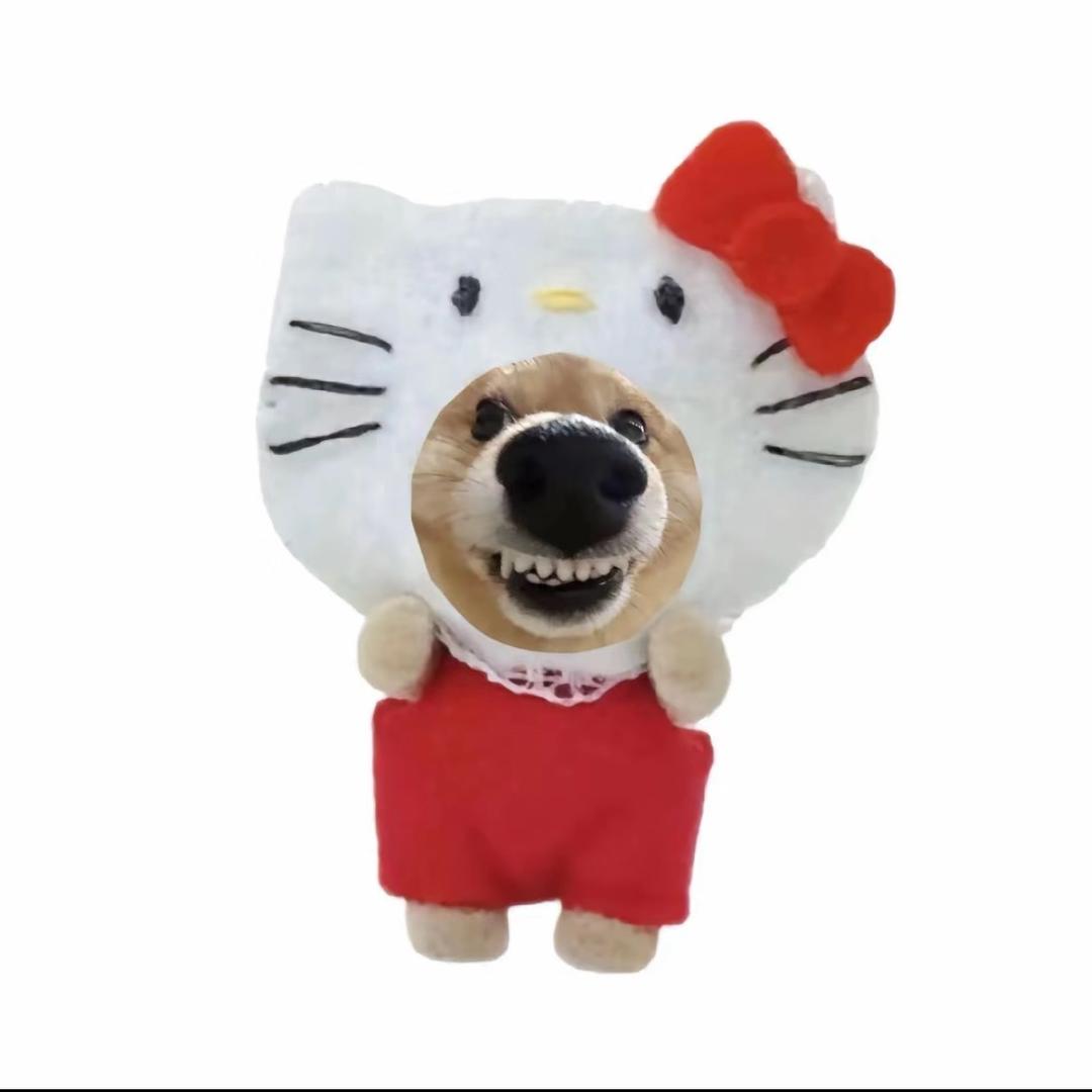 滑稽小狗头