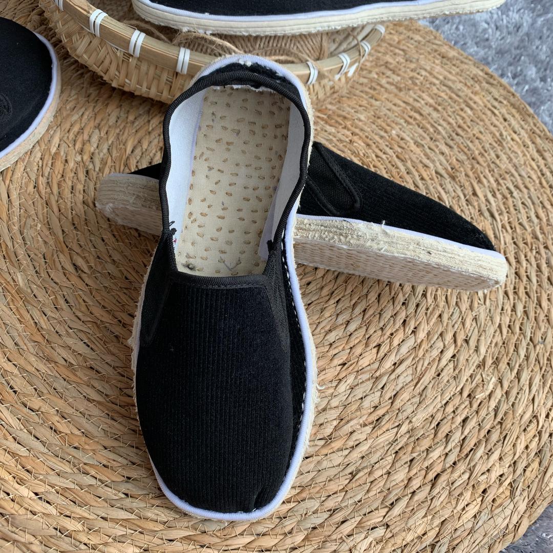 纯手工麻绳纳底布鞋