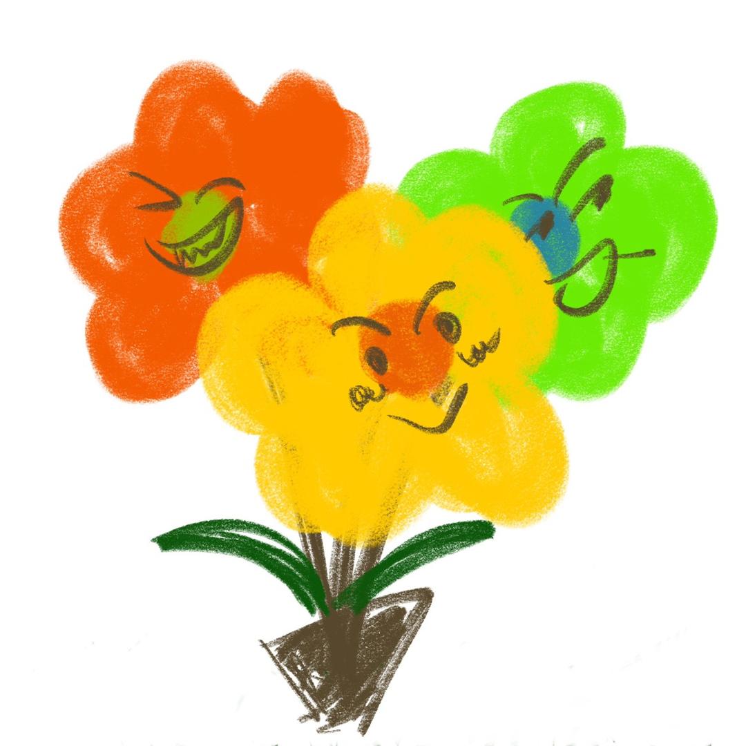 大马三朵花