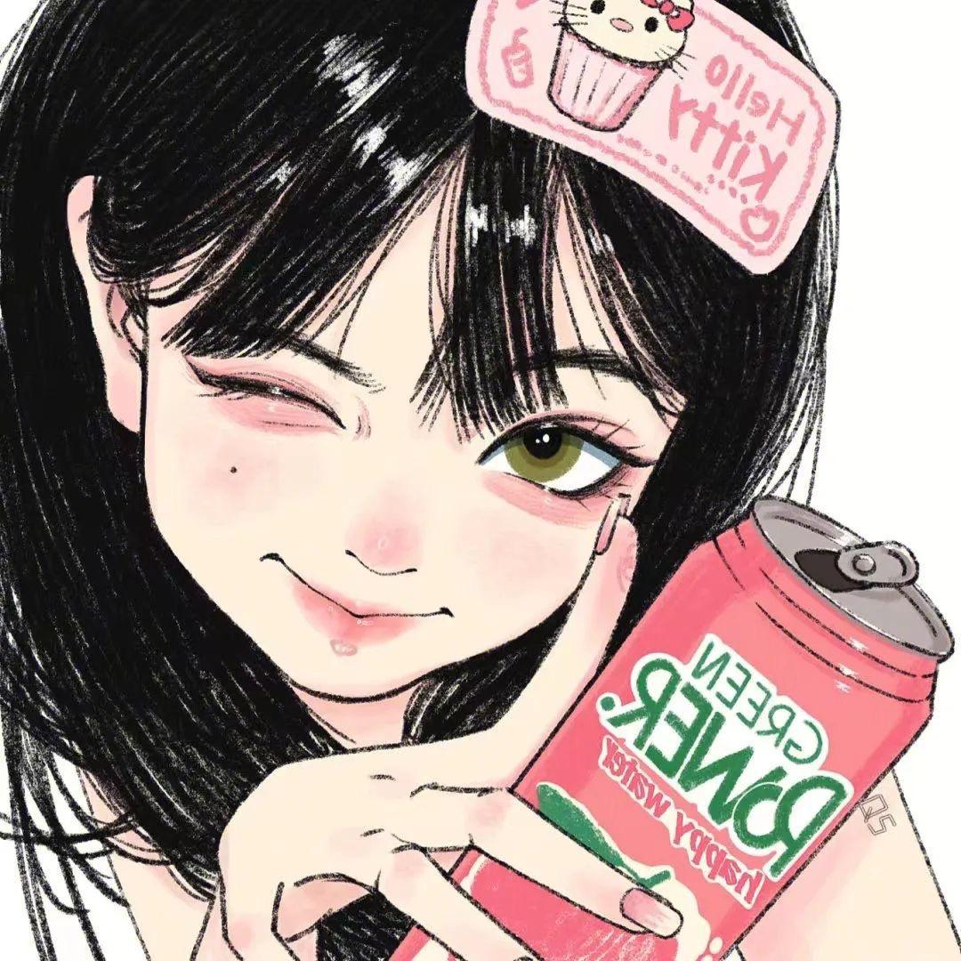 校服帆布和马尾i