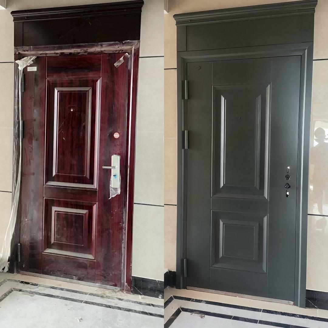 入户门翻新改色 平南 藤县