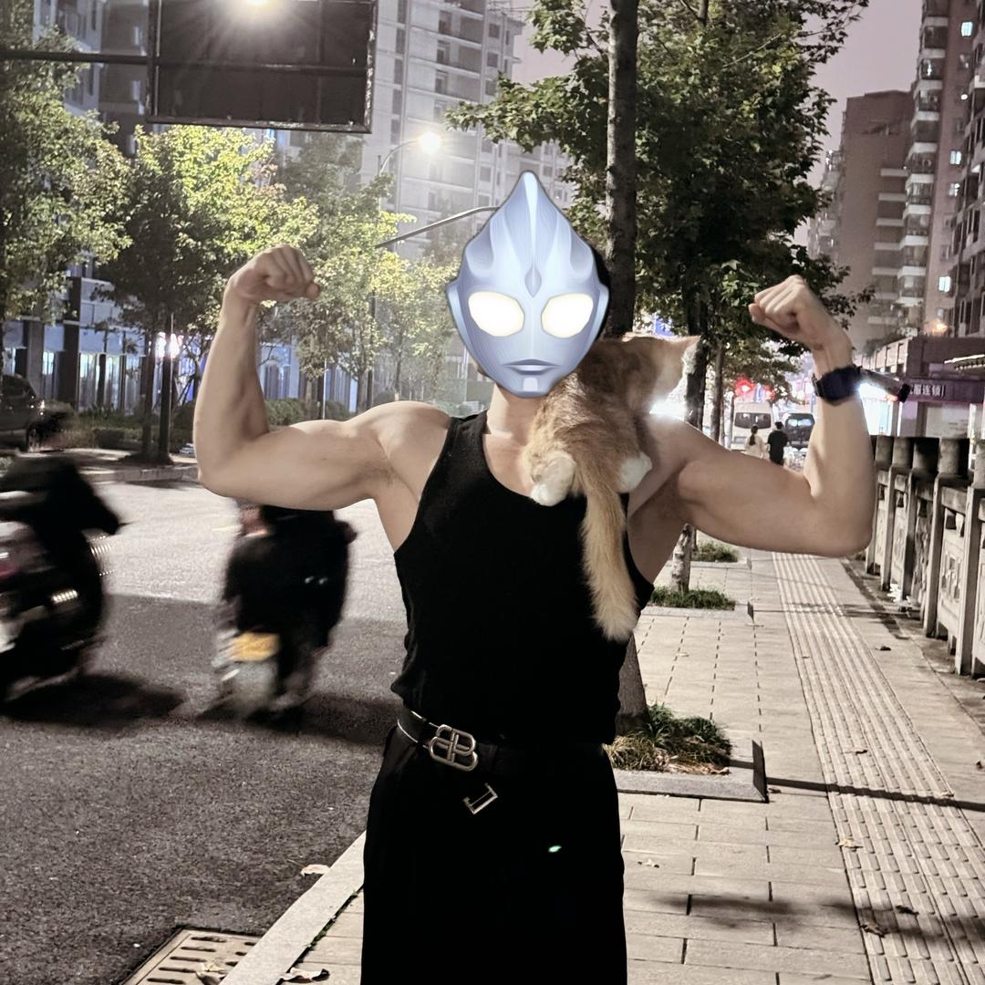 大灰狼吃橘子