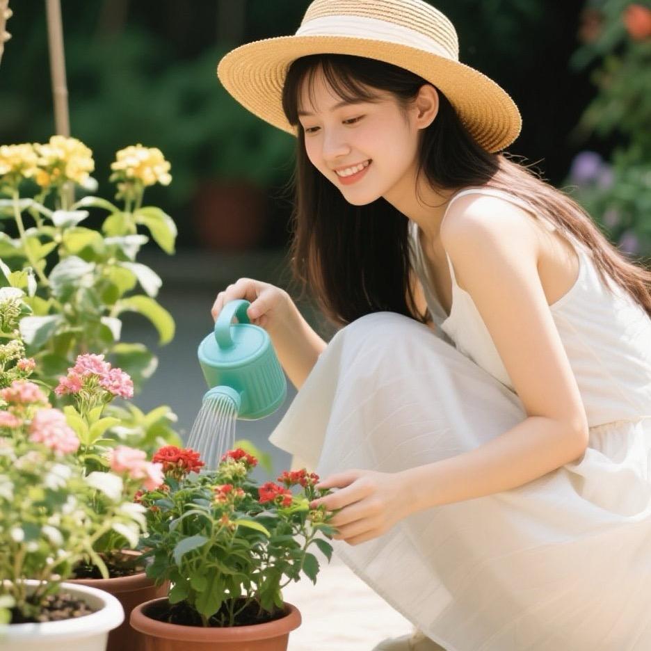 只为百合忙