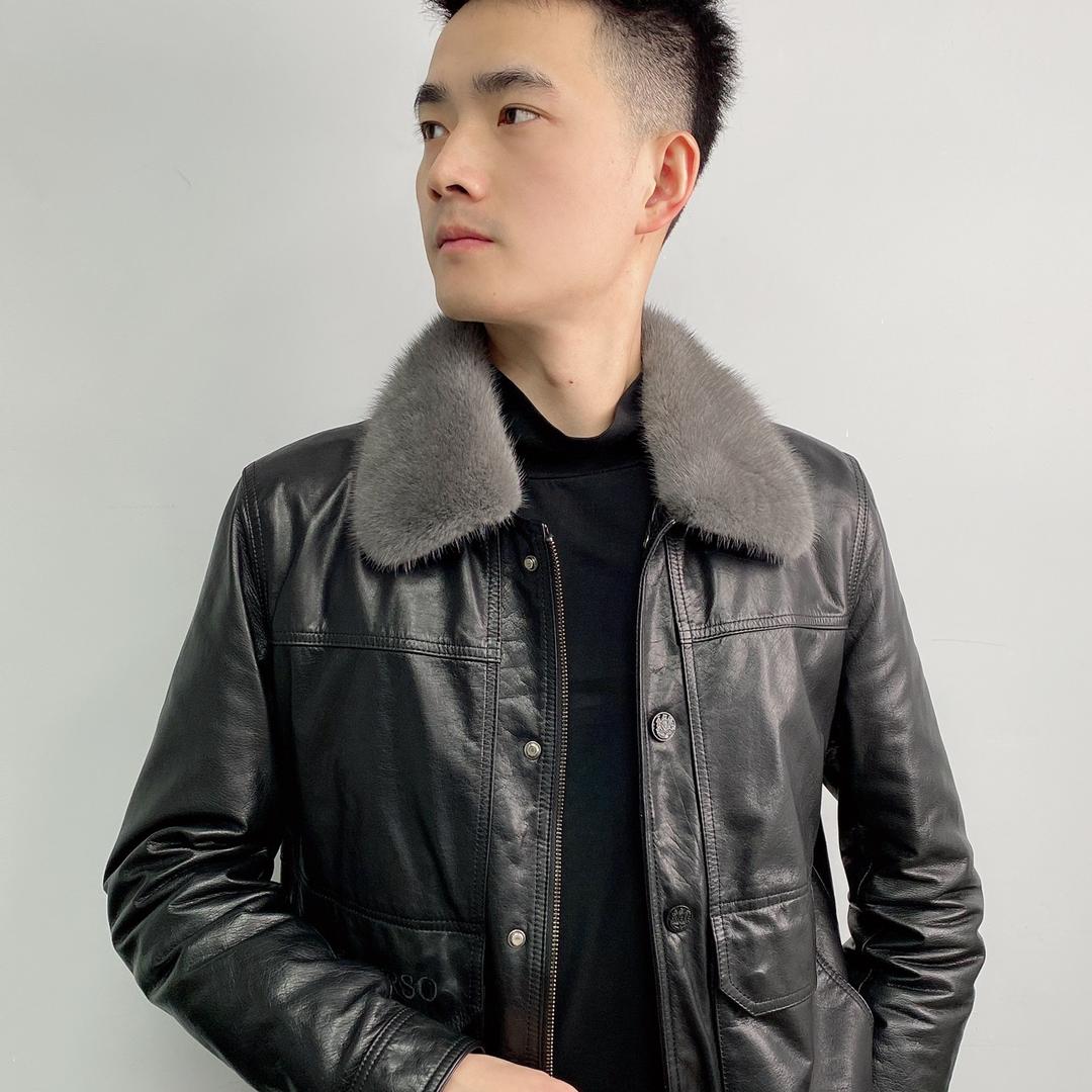 XIMU西目海宁男士皮衣