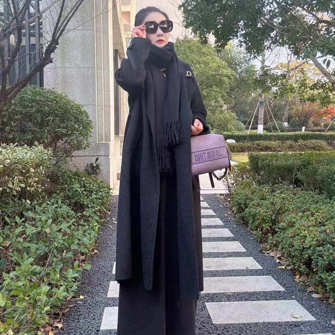 XM+双面羊绒大衣源头工厂