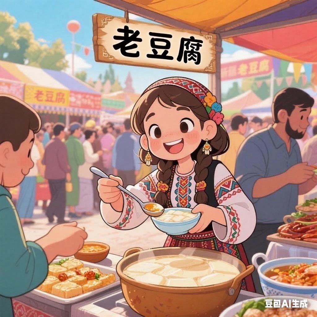 邯郸古丽的老豆腐摊