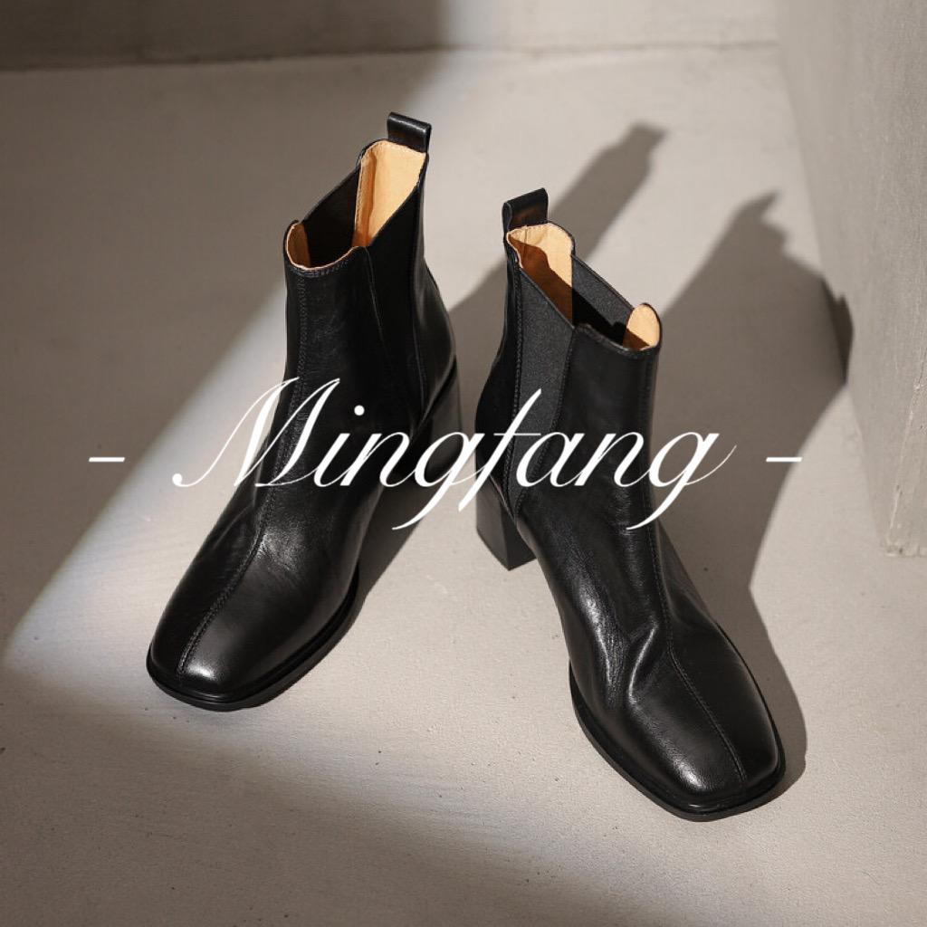 Mingfang-手工真皮女鞋