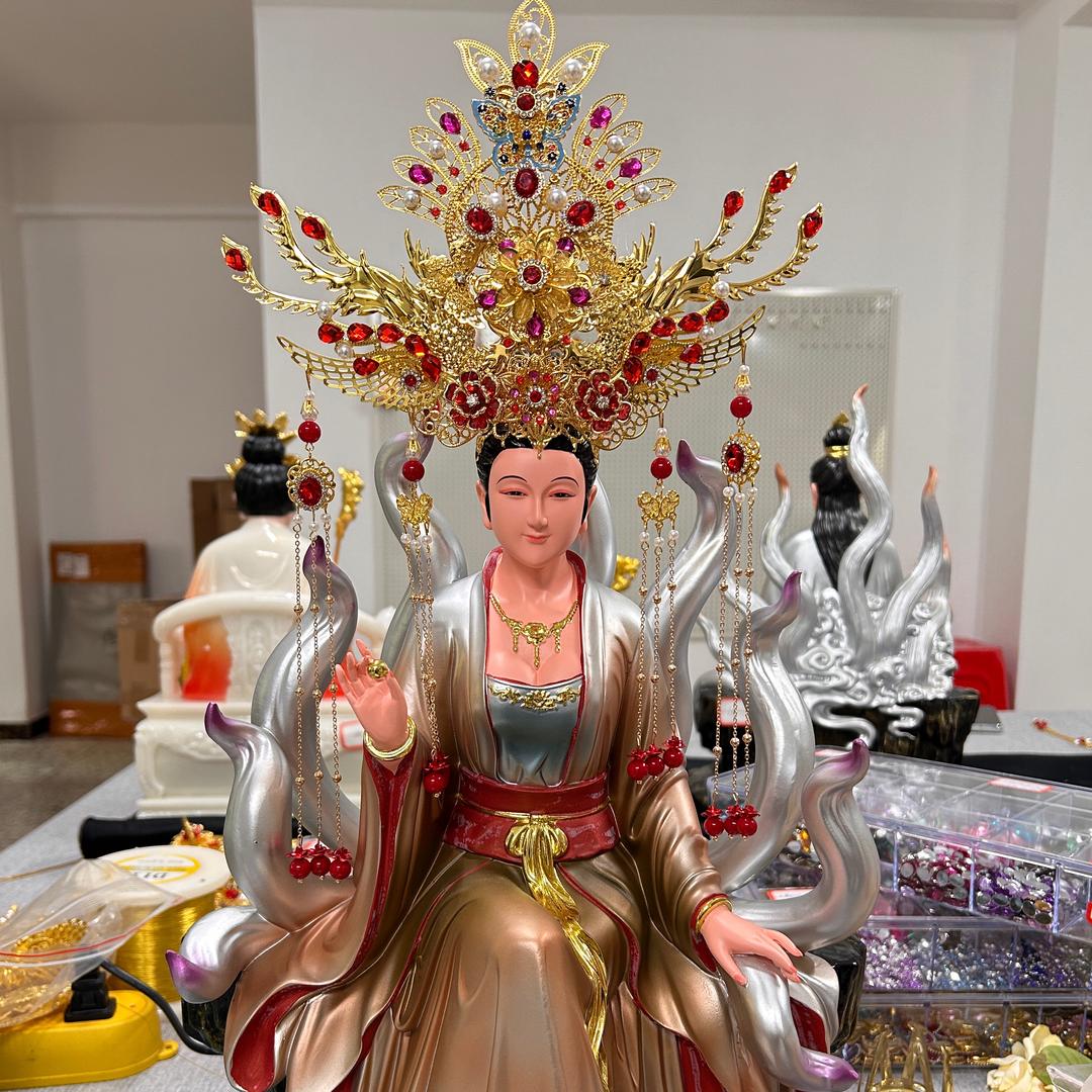 方维工艺.手工凤冠.小美