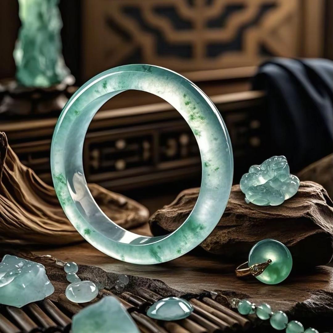 优选缅甸精翠手镯饰品