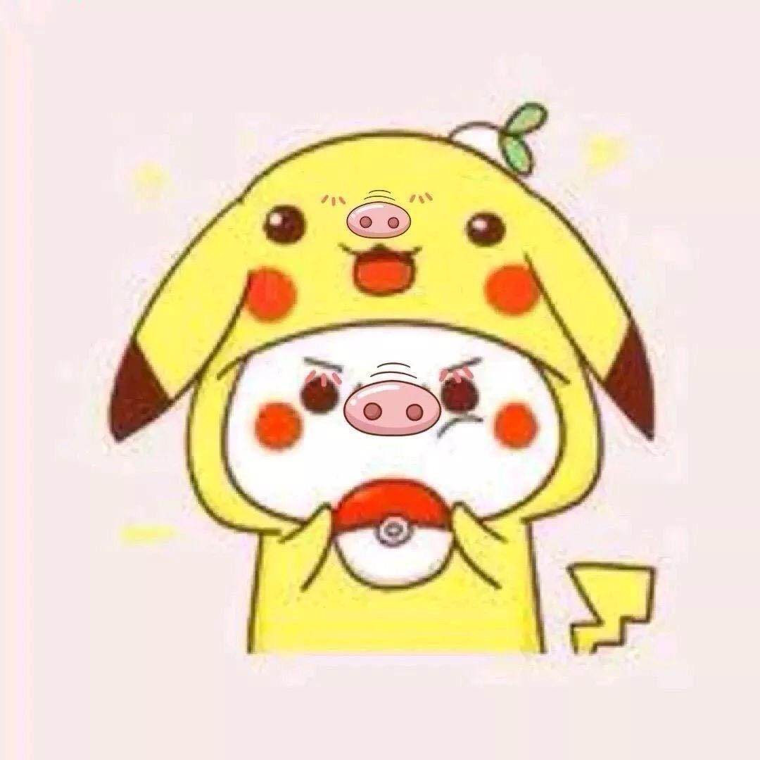 悠闲的～皮卡猪