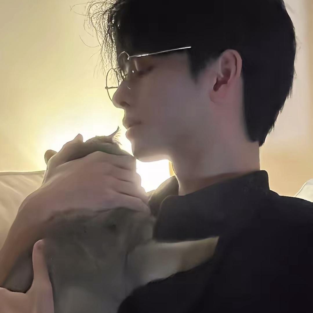 一只花