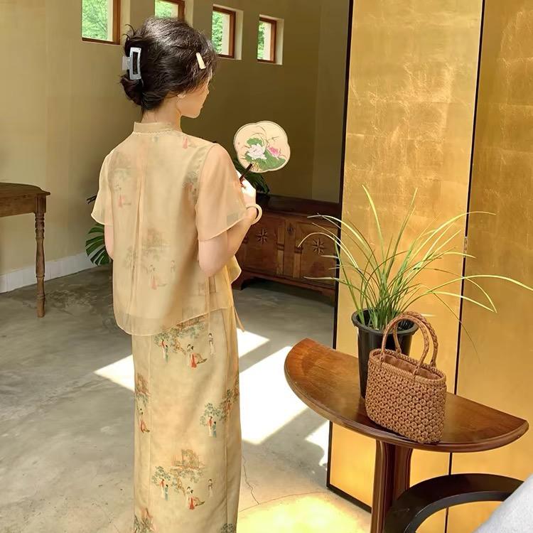 晓妍~国风苎麻女装