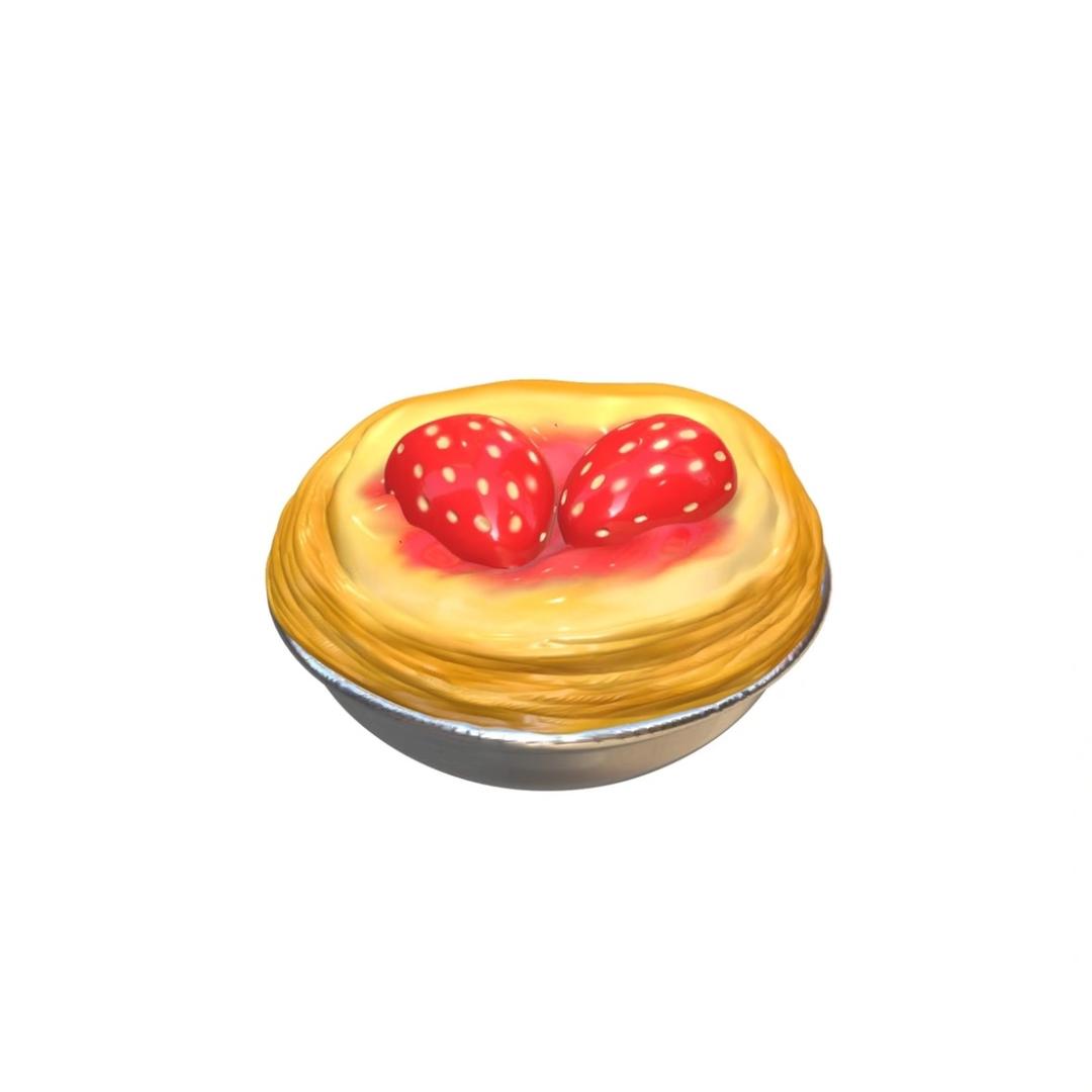 草莓蛋挞