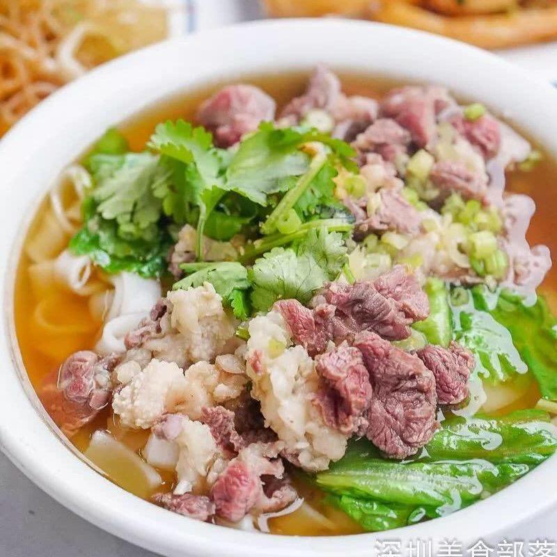 西华鲜肉粿条面