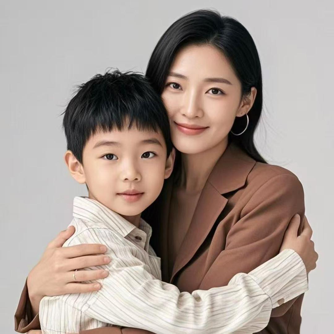 涵涵和妈妈的书房