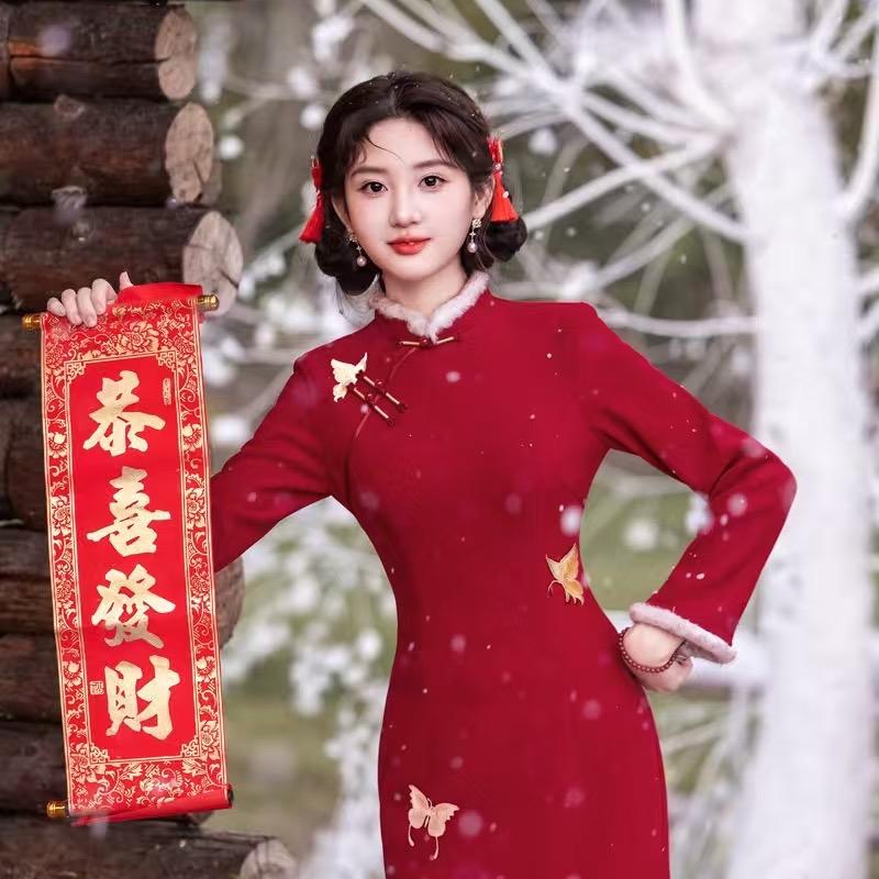 苏派小个子旗袍