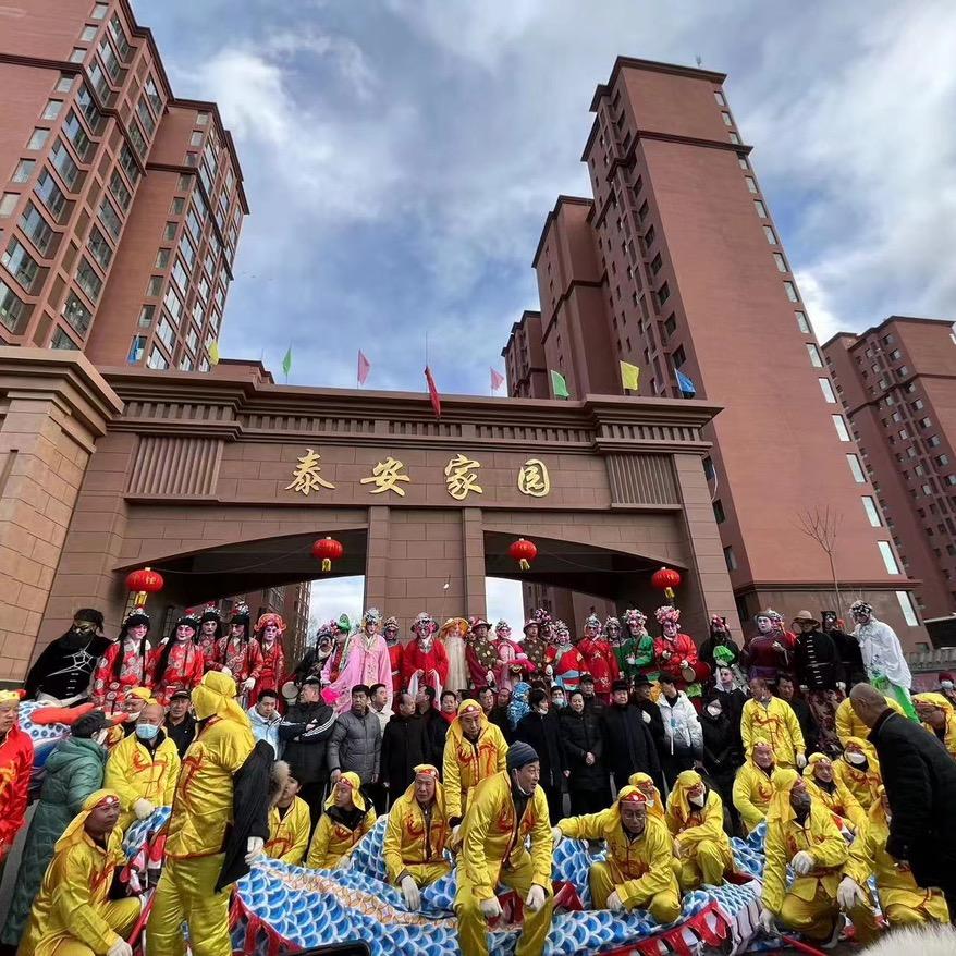 涞水北关龙灯高跷花会