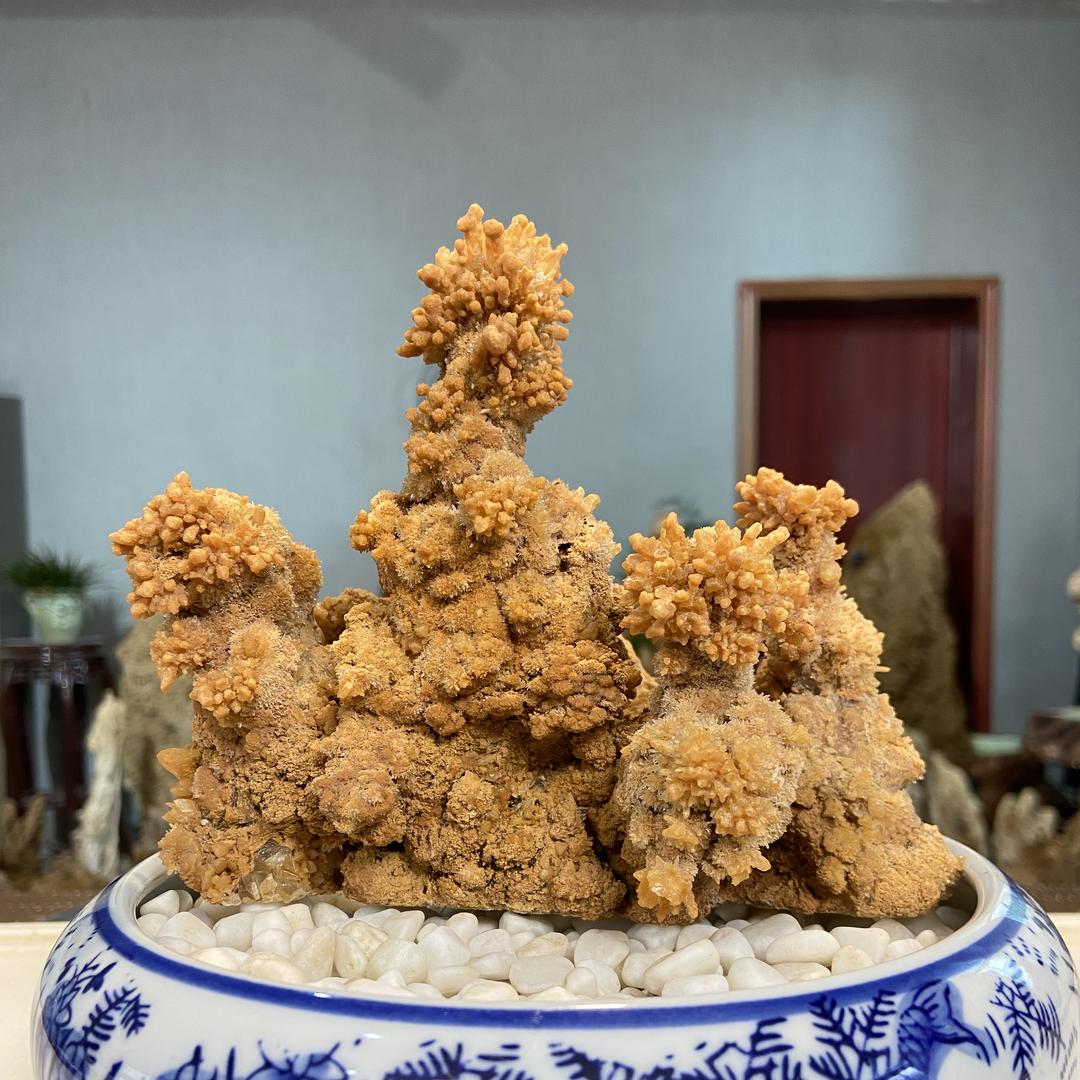 山禾天然奇石摆件