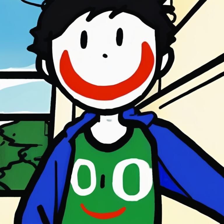 One ,