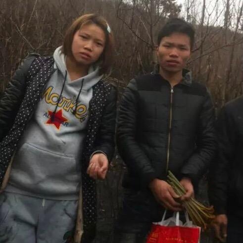元骨小丽，小两口