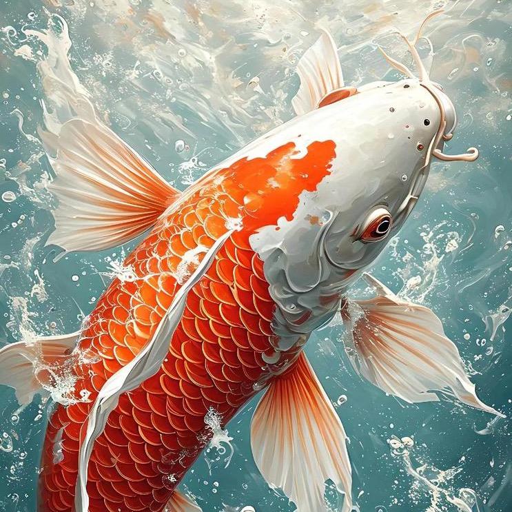 小祺“养鲤”🐟🐟🐟