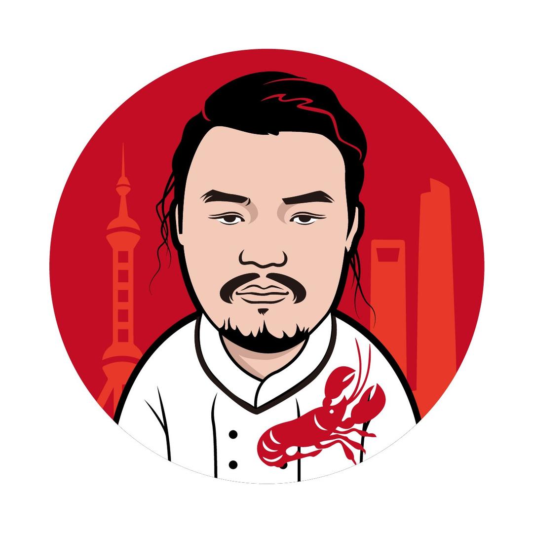 浅水中的龙哥