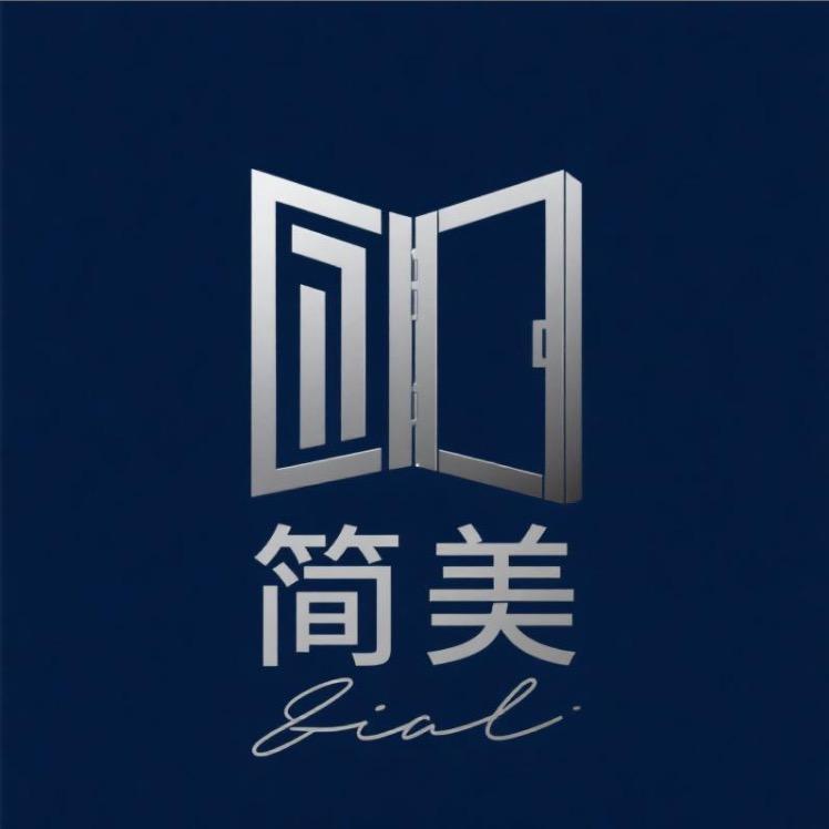 简美铝合金百折门