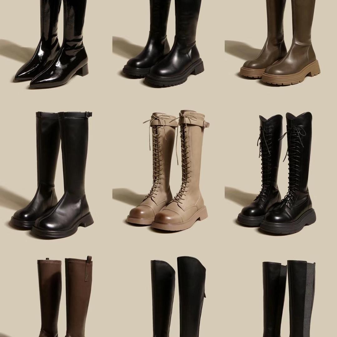 真皮女鞋(靴子)👢