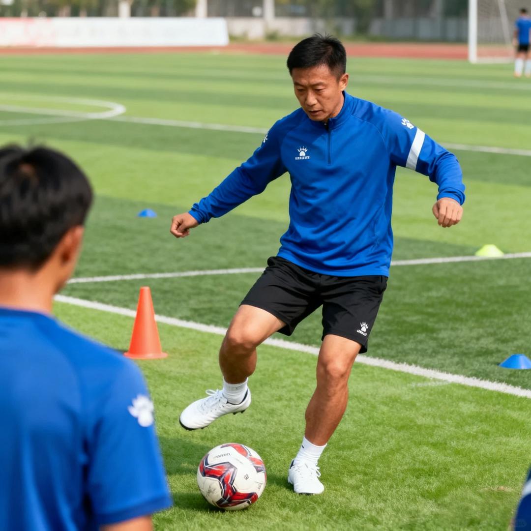 跃冠足球陈助教