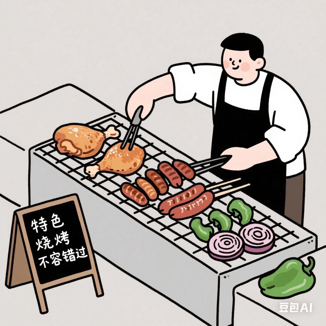 阿卢鲜串烧烤